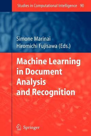 Machine Learning in Document Analysis and Recognition : Studies in Computational Intelligence - Simone Marinai