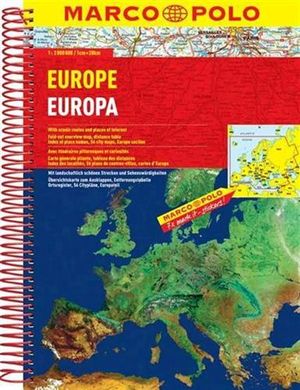 Europe Atlas : Marco Polo Maps Ser. - Marco Polo