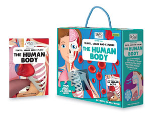 The Human Body : Puzzle and Book : 200 Pieces and 10 Special Pieces - Matteo Gaule