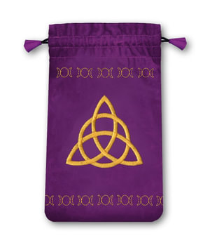 Tarot Bag: Mini Velvet Triple Goddess - Scarabeo Lo