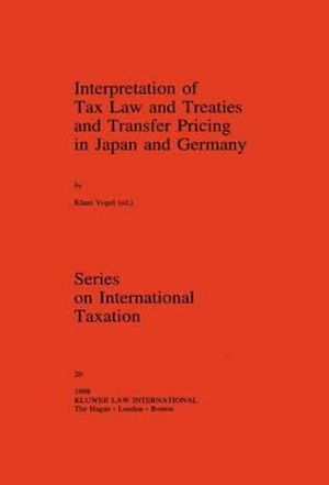 Vogel Interpretation Tax Laws : Ciot - Klaus Vogel