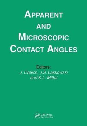 Apparent and Microscopic Contact Angles - J. Drelich