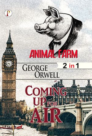 Animal Farm & Coming up the air Combo Set of 2 Books - George Orwell