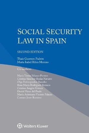 Social Security Law in Spain - Thais Guerrero Et Al Padrón