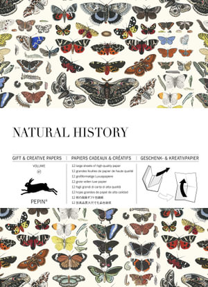 Natural History - Gift & Creative Paper Book: Vol. 107 : 12 large sheets of very high-quality wrapping paper - APICA