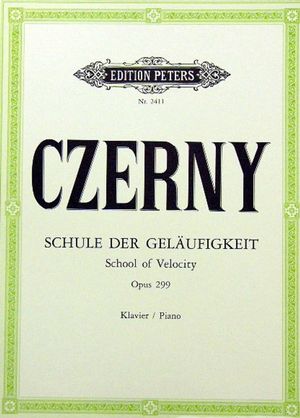 School of Velocity Op. 299 for Piano : Sheet - Carl Czerny