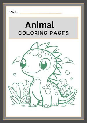 Animal Colouring Pages - Maria Sapiano