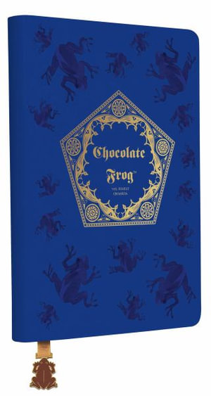 Harry Potter : Chocolate Frog Journal with Ribbon Charm - Insight Editions