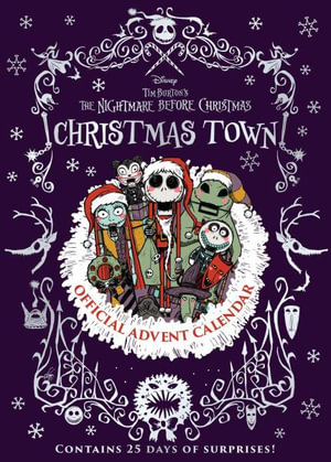 Disney Tim Burton's The Nightmare Before Christmas Christmas Town : Official Advent Calendar - Insight Editions