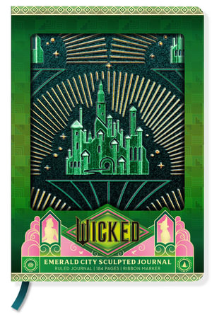 Wicked : Emerald City Sculpted Journal - Insight Editions