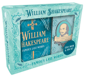 William Shakespeare Tiny Book and Pin Set - Insight Editions